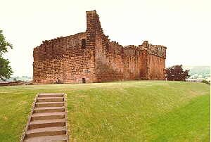 Penrith Castle Cumbrian English history Border civil wars Jacobite Rebellion King Richard third III castles forts defences